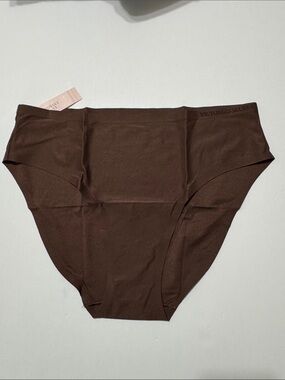 Victoria's Secret Body by Victoria Chocolate Brown Flex Mid Rise Bikini Panty M